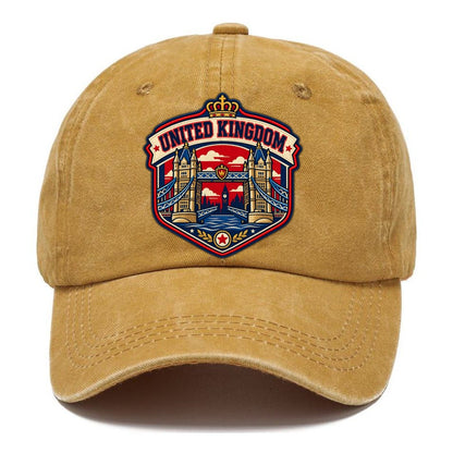 United Kingdom Retro Badge Country Logos Classic Cap – Golden Harvest