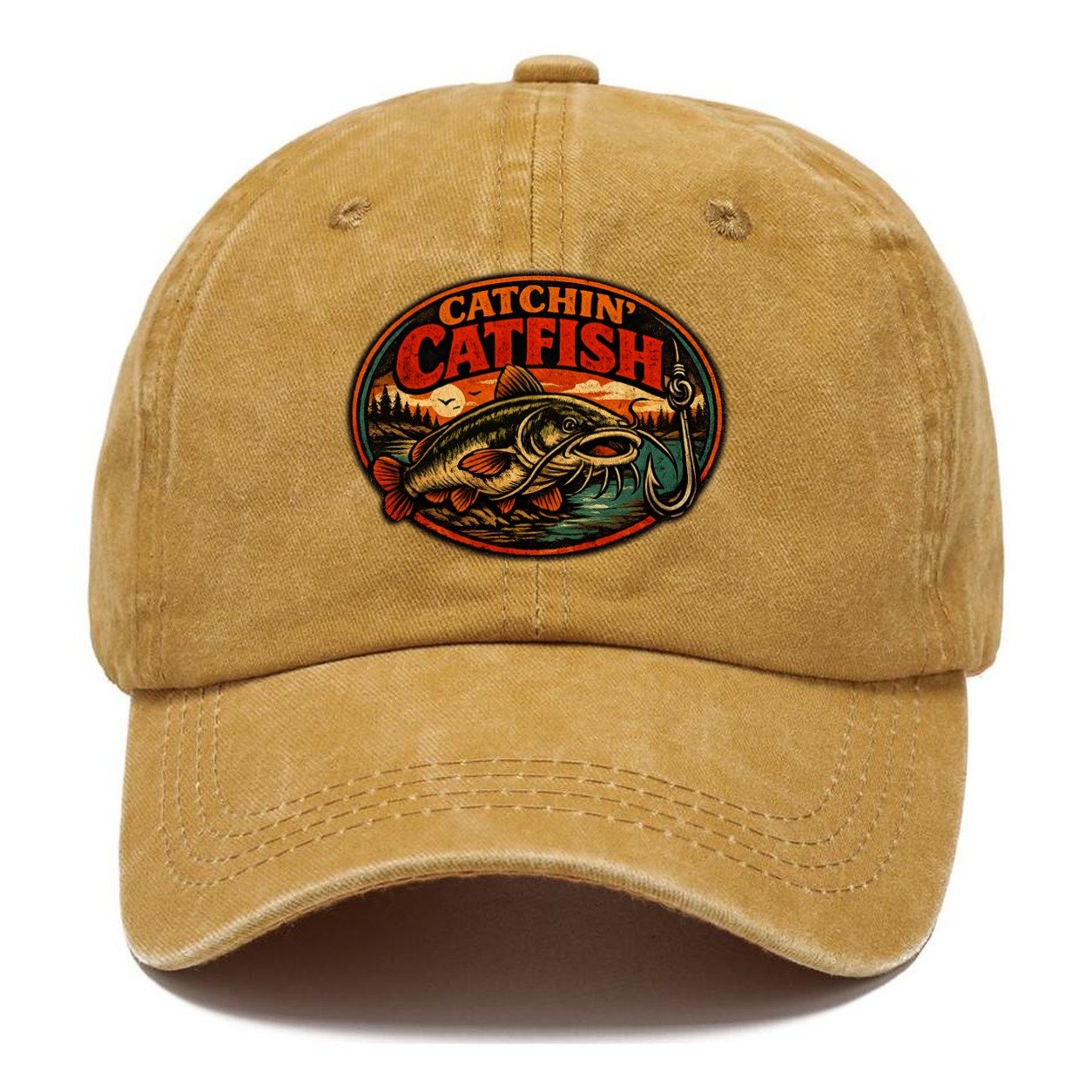 Catchin' Catfish Classic Cap – Golden Harvest