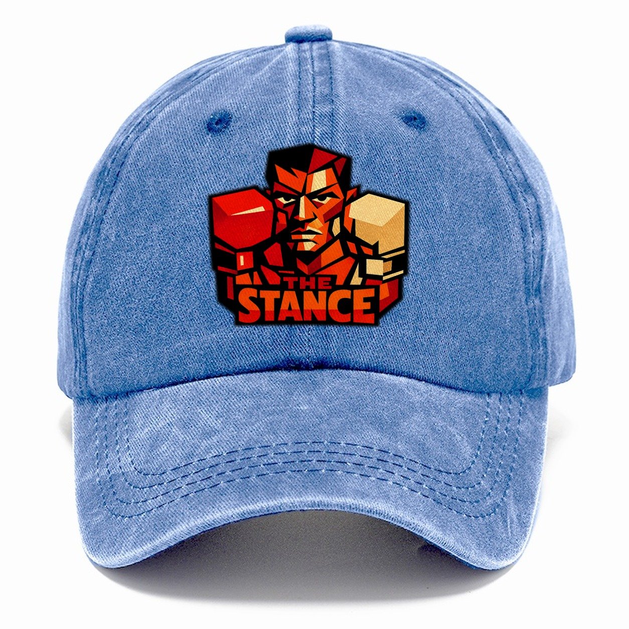 Boxer Squared Up Gloves Raised Two Classic Cap – Summer Sky