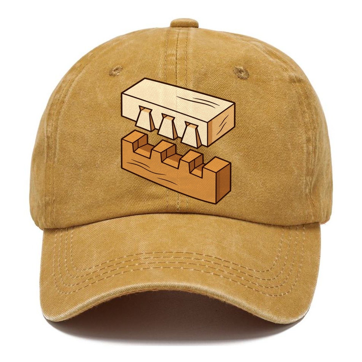 Dovetail Joint Study Woodworking Classic Cap – Golden Harvest