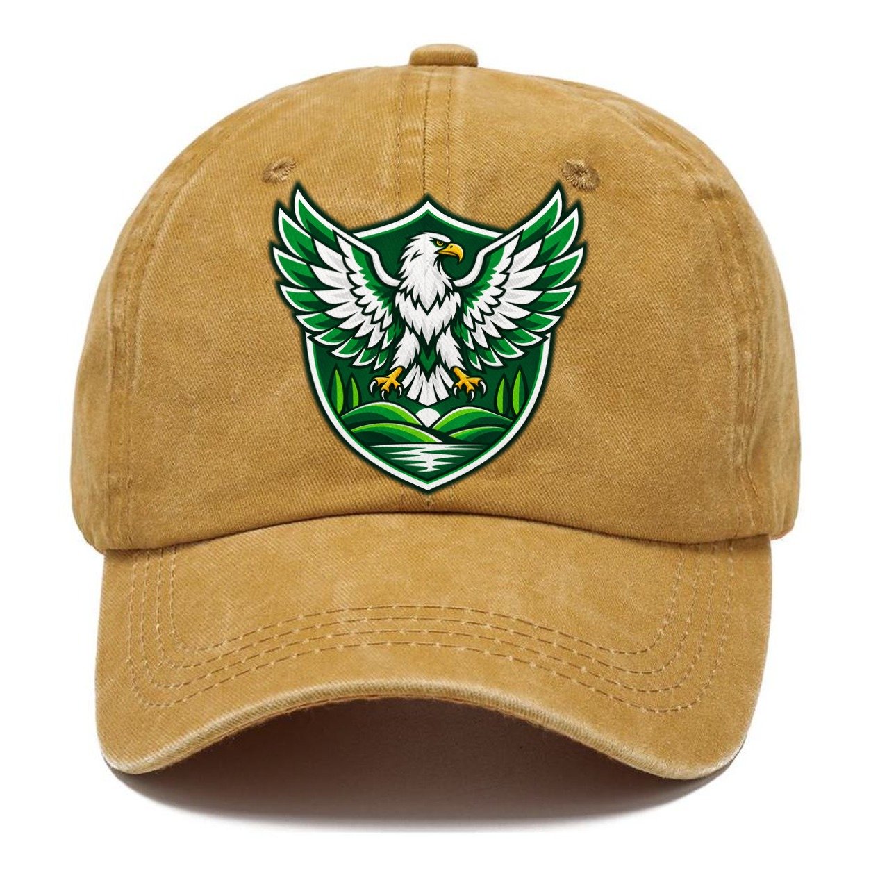 Nigeria Minimal Emblem Country Logos Classic Cap – Golden Harvest