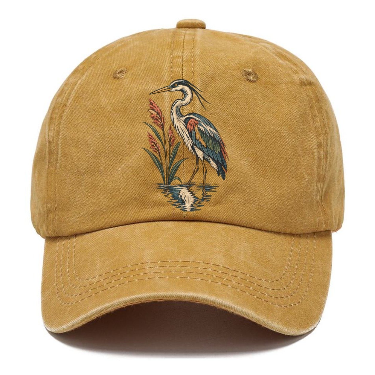 Heron Reed Mirror Gentle Wild Classic Cap – Golden Harvest