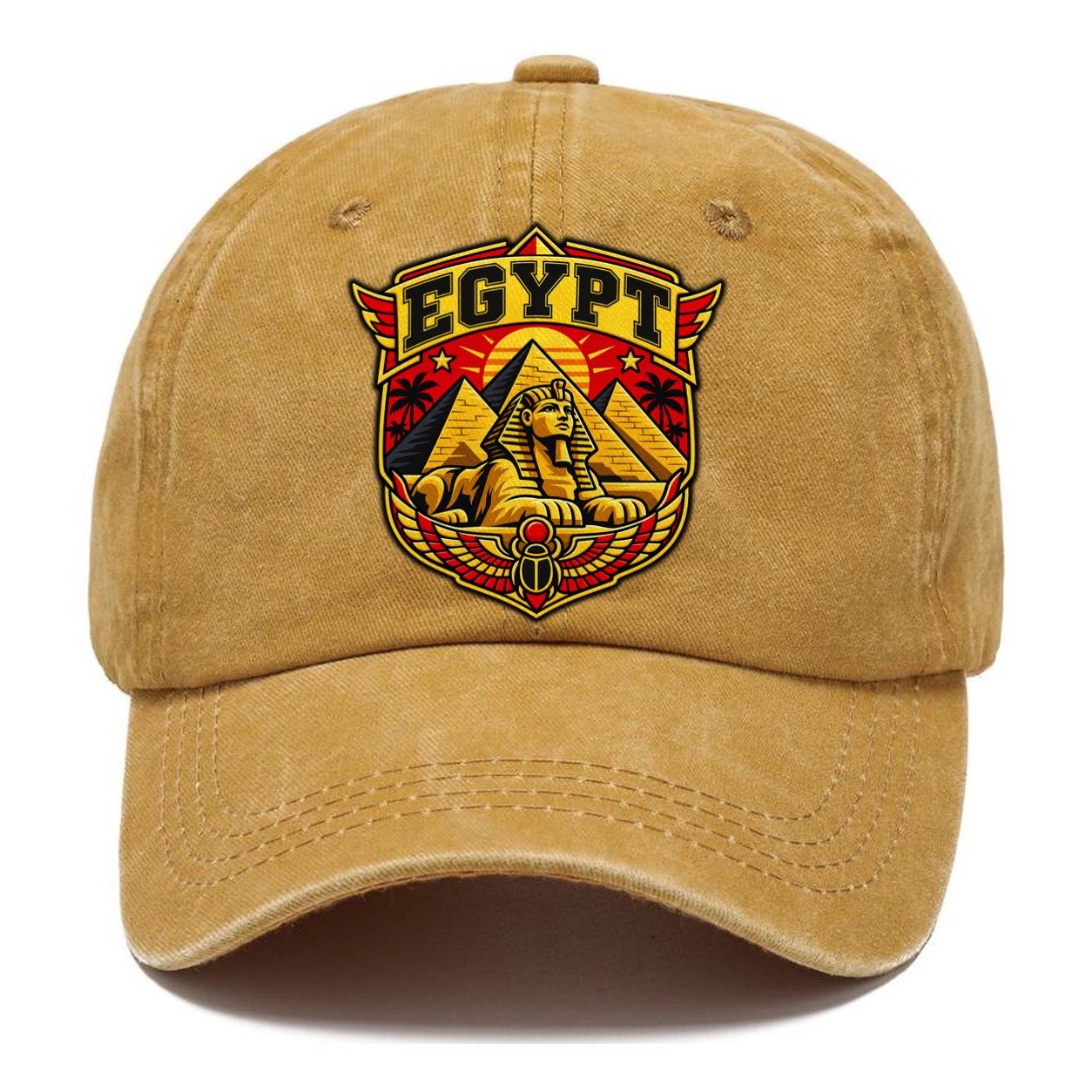 Egypt Retro Badge Country Logos Classic Cap – Golden Harvest