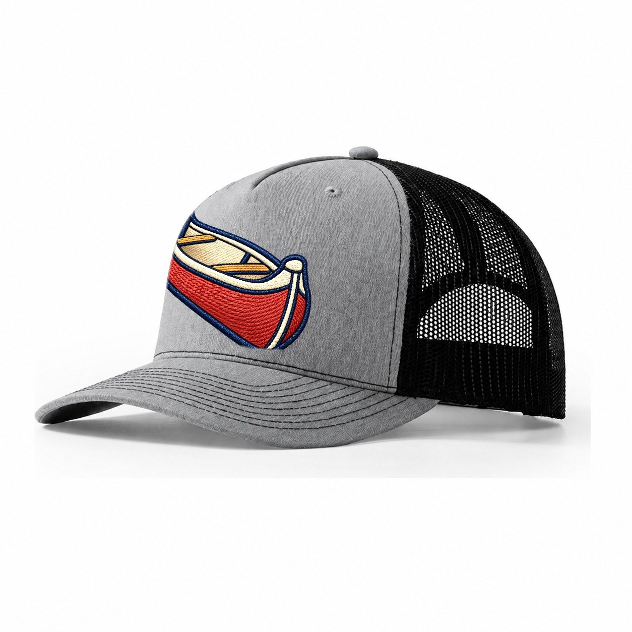 Canoe Tiny Solo Marks Trucker Hat – Sport Grey Black