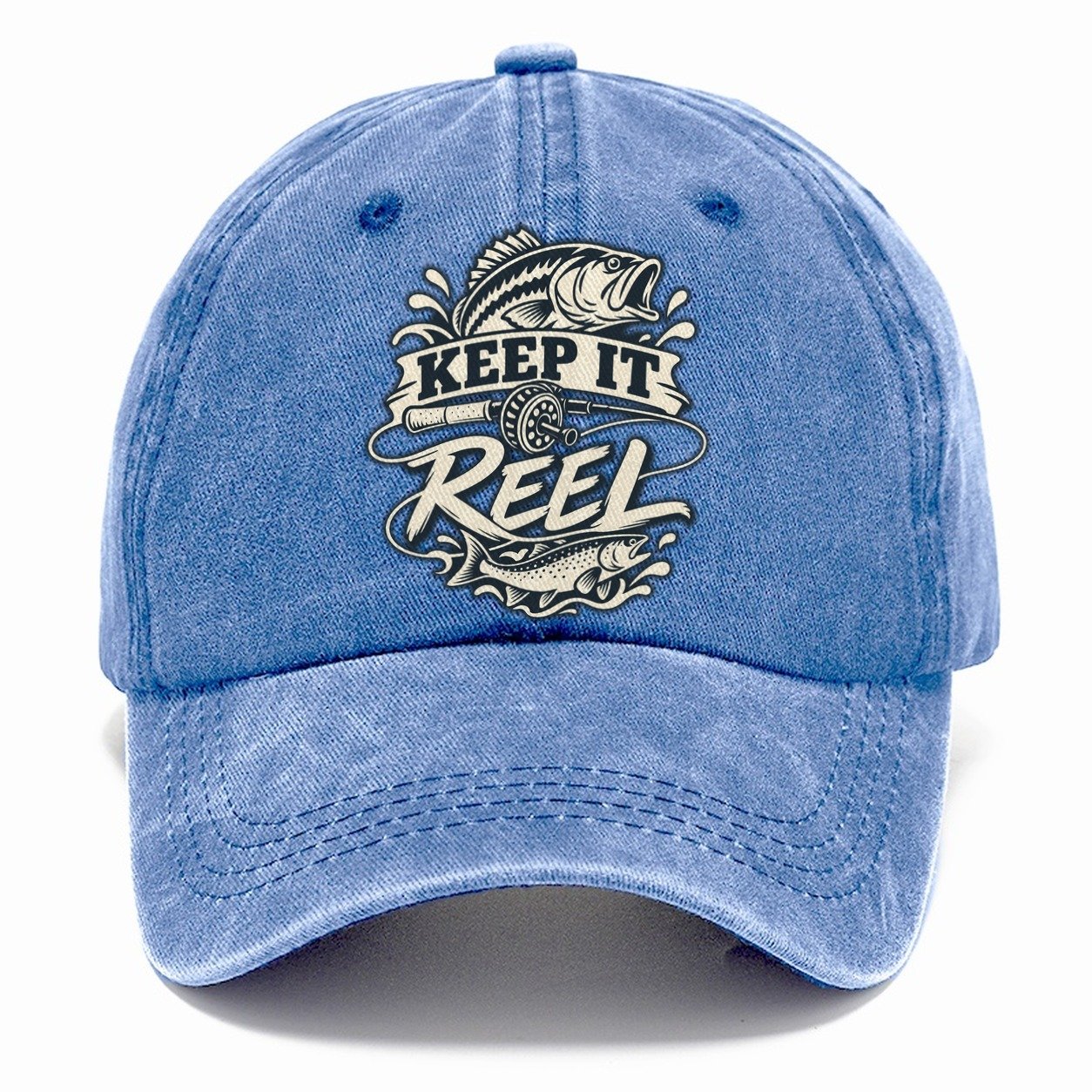 Keep It Reel Fishing Elegant Classic Cap – Summer Sky