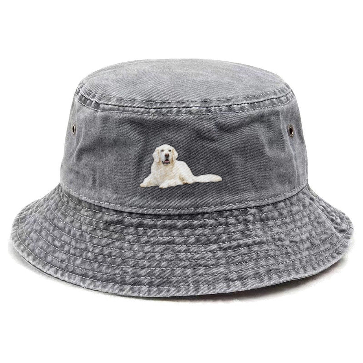 White English Cream Golden Retrievers Vintage Bucket Hat – Urban Haze