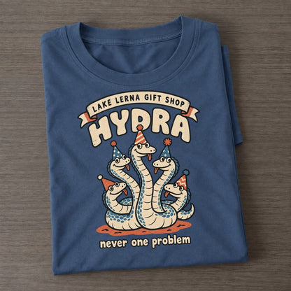 Hydra Olympus Gift Shop Classic T-shirt – Twilight Navy