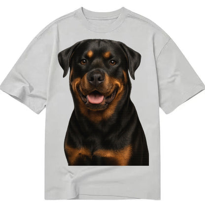 Rottweiler Powerful Guardian Classic T-shirt – Grey