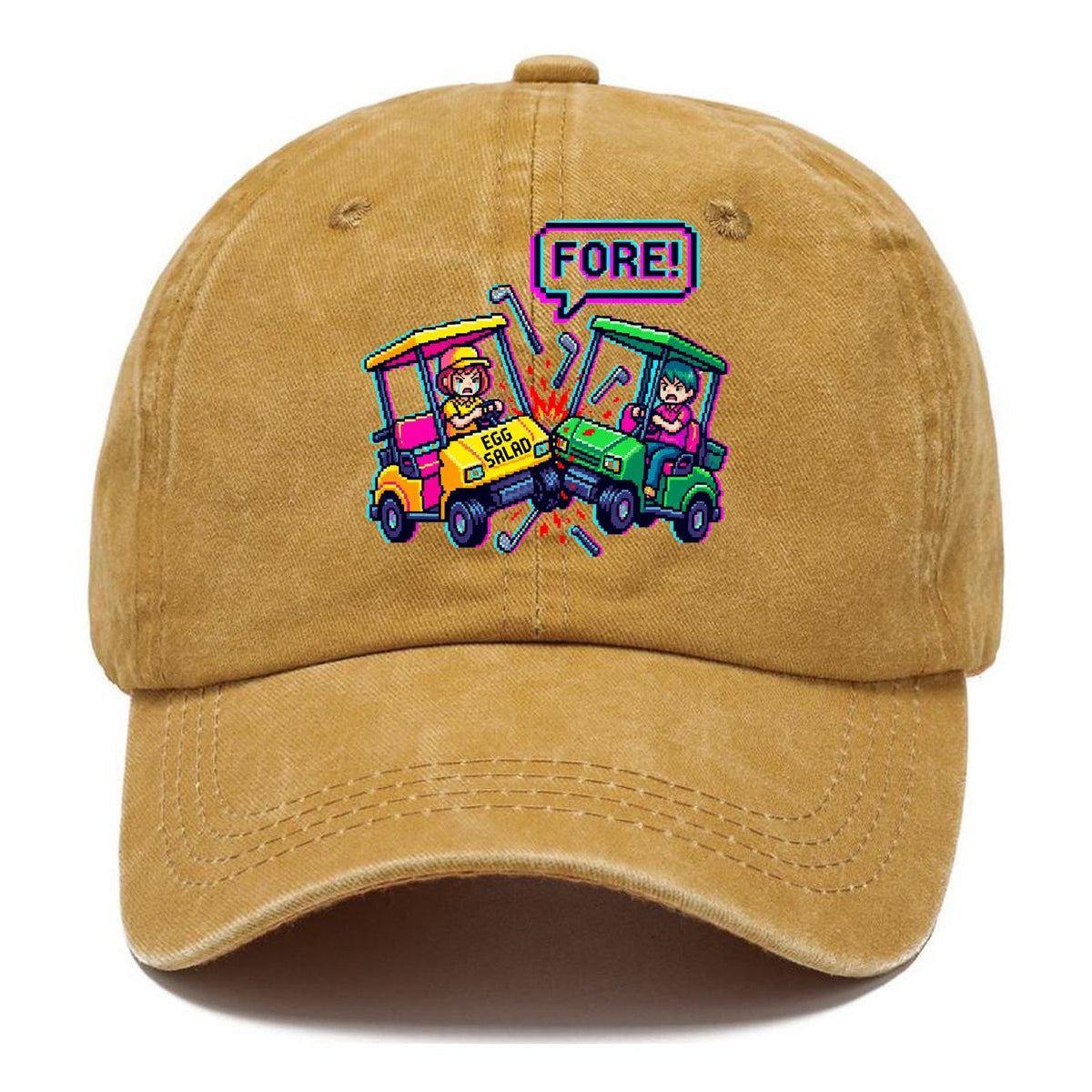 Fore Egg Salad Golf Classic Cap – Golden Harvest