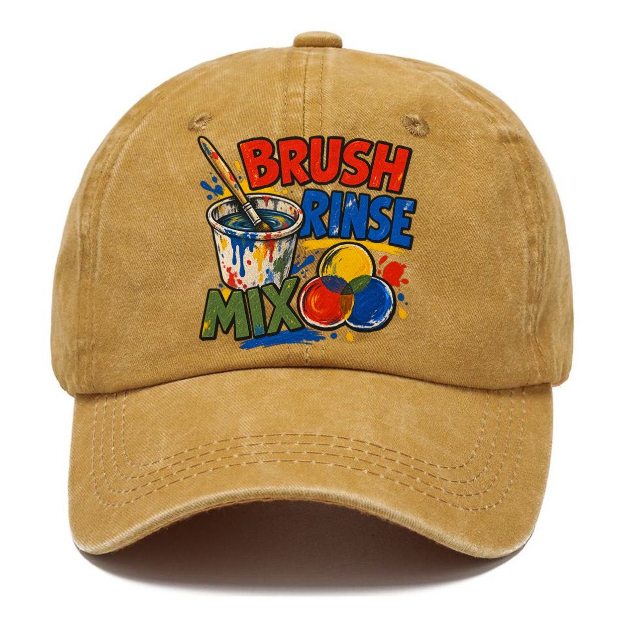 Brush Rinse Mix Clay Color Makers Classic Cap – Golden Harvest