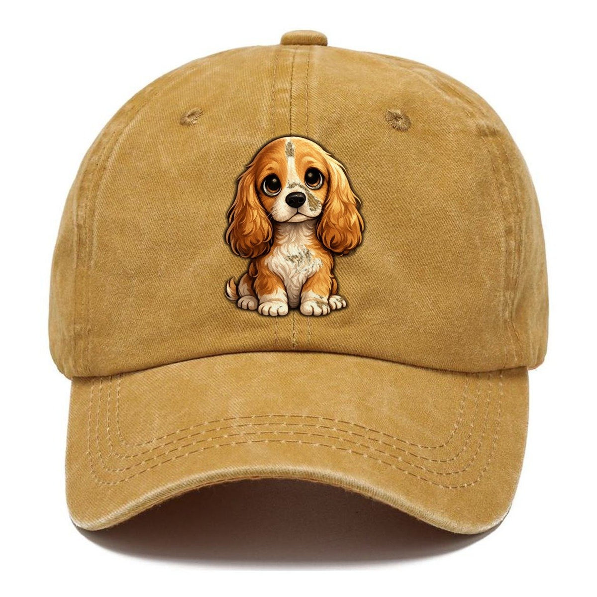 Cocker Spaniel Sitting Sweetheart Classic Cap – Golden Harvest