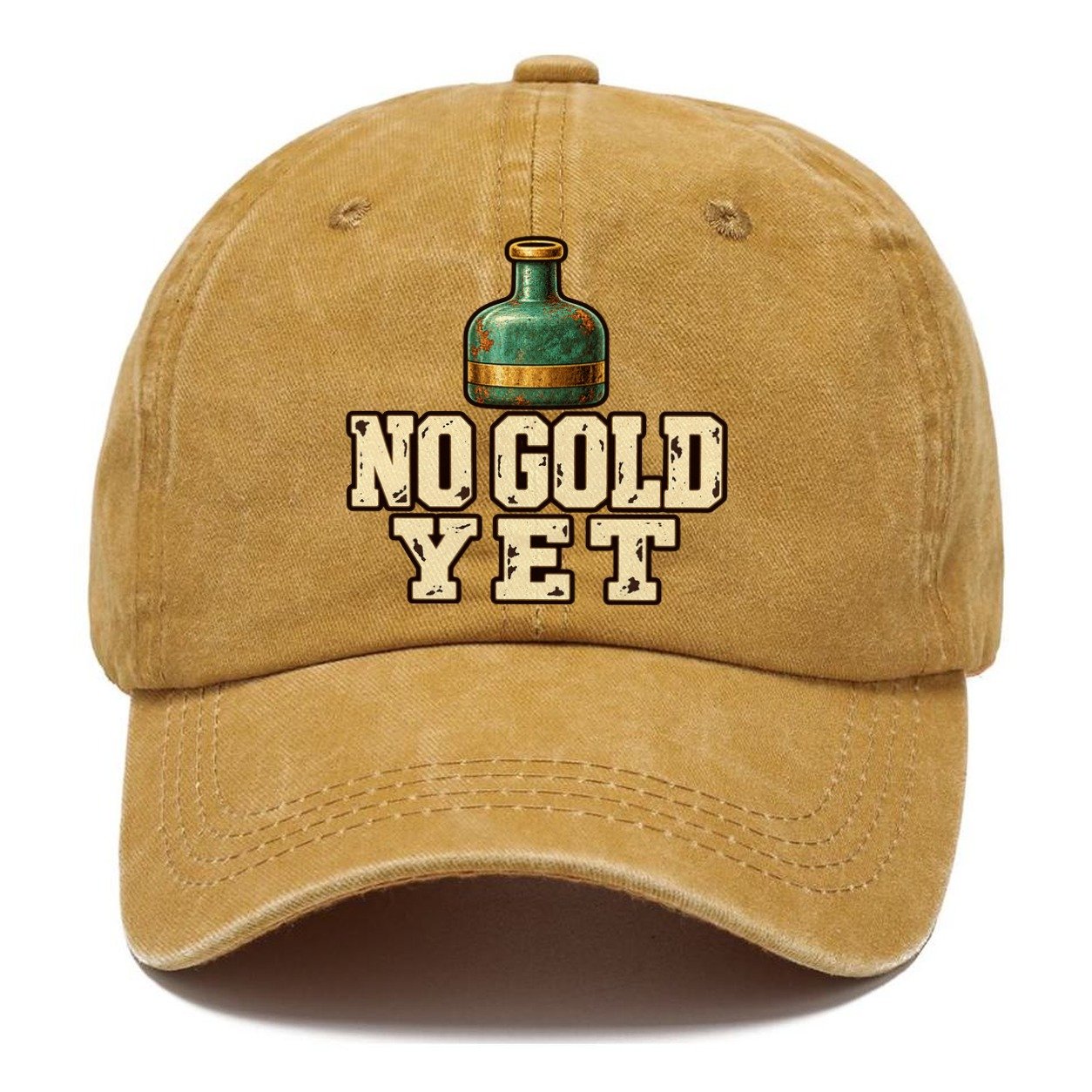 No Gold Yet Treasure Hunting Classic Cap – Golden Harvest