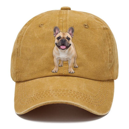 French Bulldog Standing Top Breeds Classic Cap – Golden Harvest