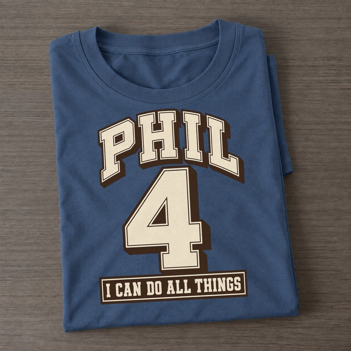 Philippians 4 Varsity Chapel Varsity Classic T-shirt – Twilight Navy