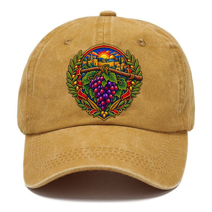 Grape Cluster Of The Spies Jerusalem Classic Cap – Golden Harvest