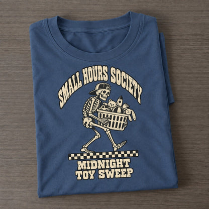 Toy Sweep Small Hours Society Classic T-shirt – Twilight Navy
