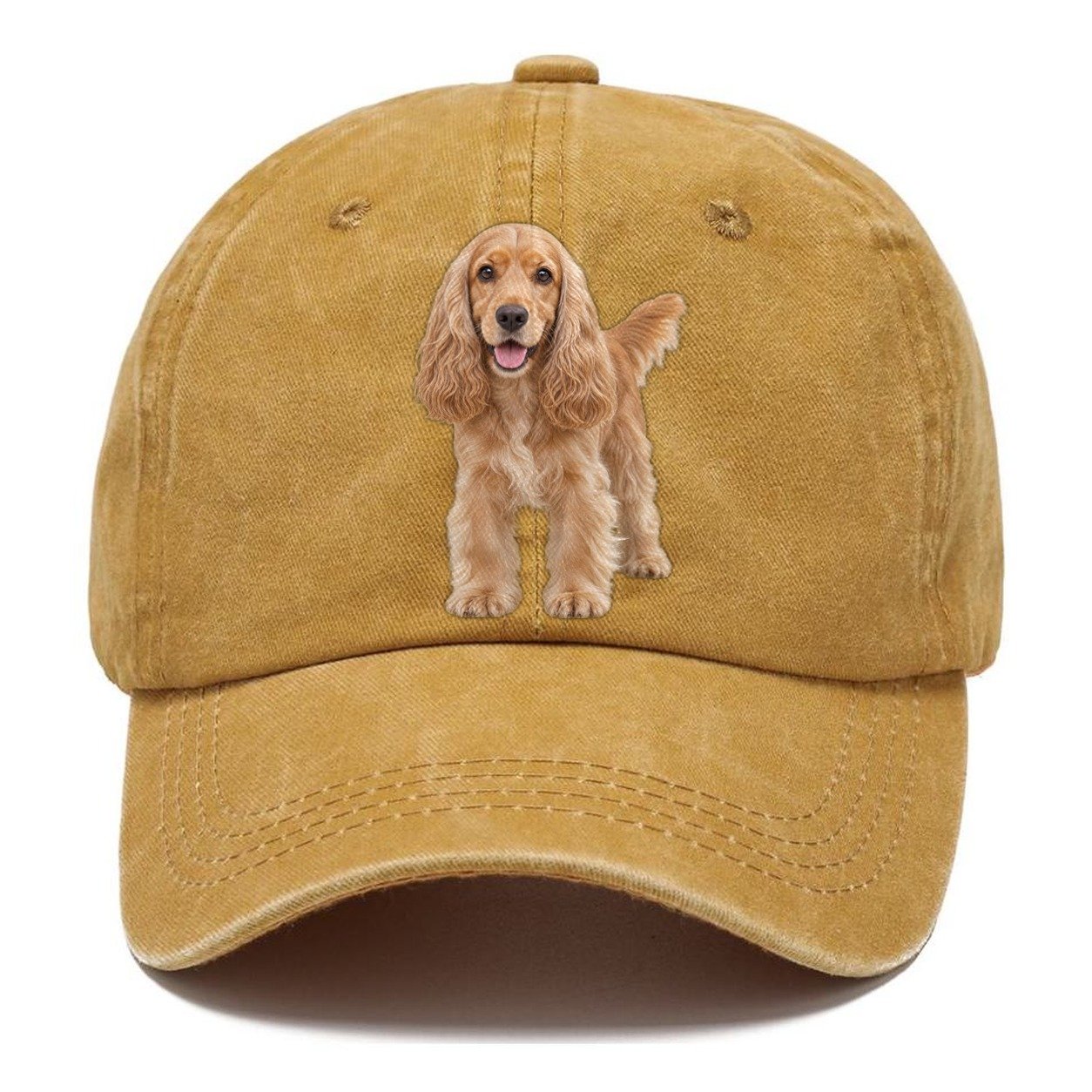 Cocker Spaniel Standing Top Breeds Classic Cap – Golden Harvest