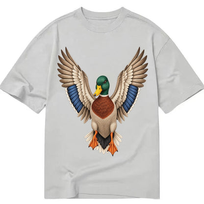 Mallard Majesty Classic T-shirt – Grey
