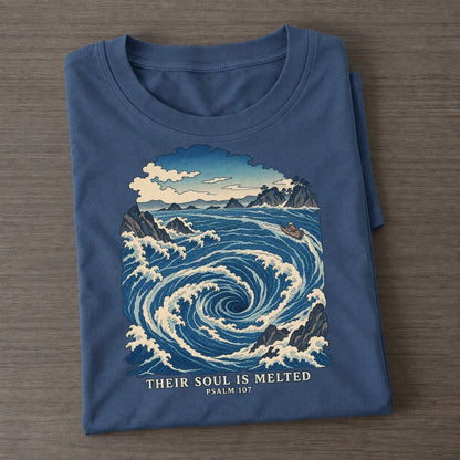 Their Soul Is Melted The Great Deep Classic T-shirt – Twilight Navy