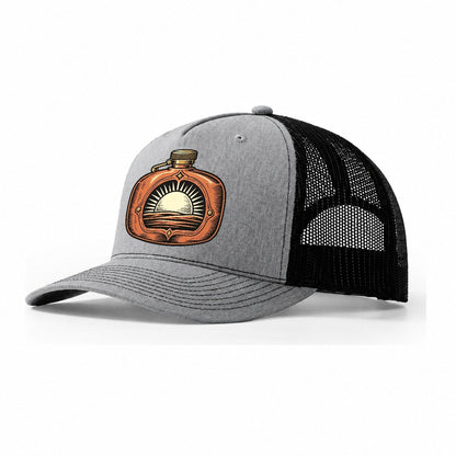 Copper Sun Flask Sundown Familiars Trucker Hat – Sport Grey Black
