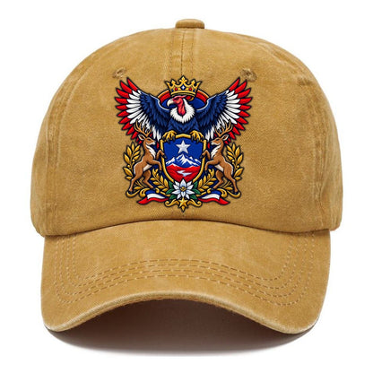 Chile Heraldic Crest Country Logos Classic Cap – Golden Harvest