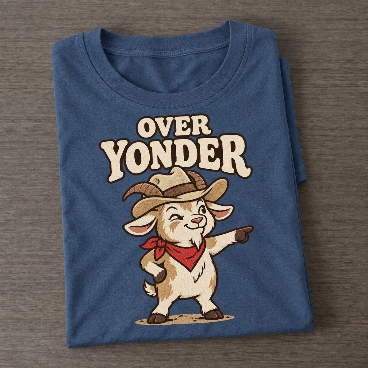 Over Yonder Well I Declare Classic T-shirt – Twilight Navy