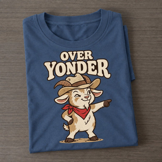 Over Yonder Well I Declare Classic T-shirt – Twilight Navy