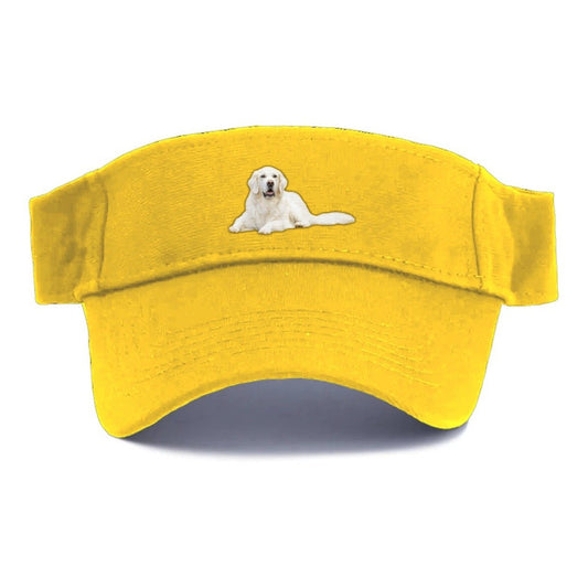 White English Cream Golden Retrievers Visor – Golden Harvest