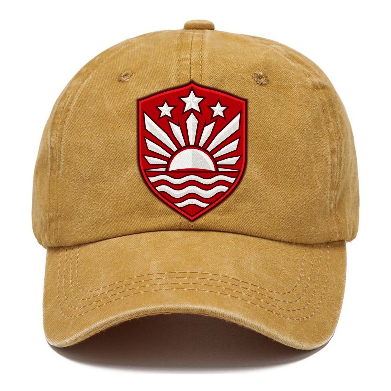 Latvia Minimal Emblem Country Logos Classic Cap – Golden Harvest