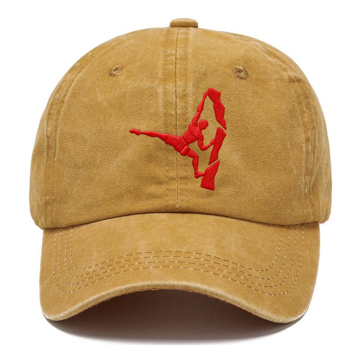 Rock Climber Flag Move Micro Motion Mark Classic Cap – Golden Harvest