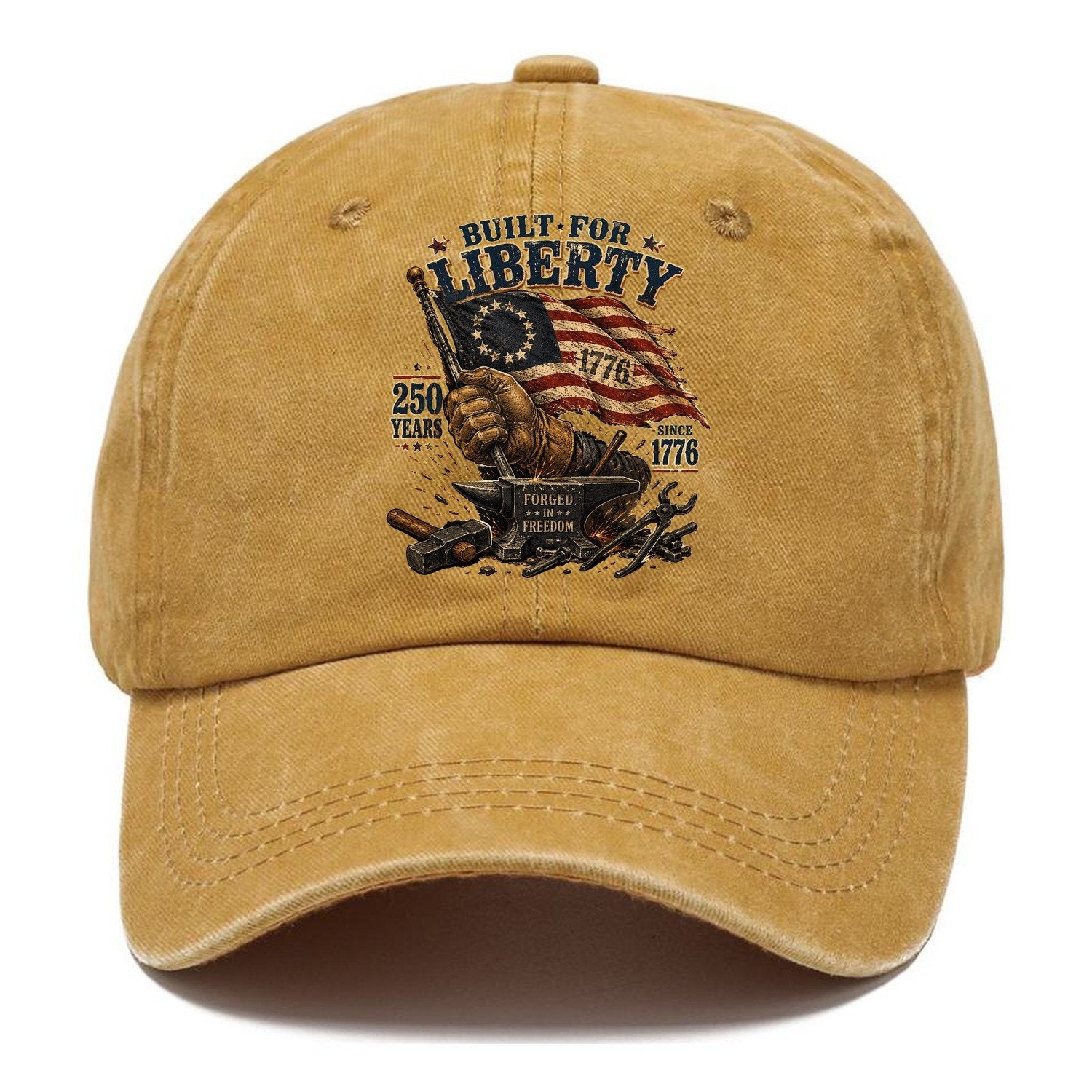 Built For Liberty Classic Cap – Golden Harvest