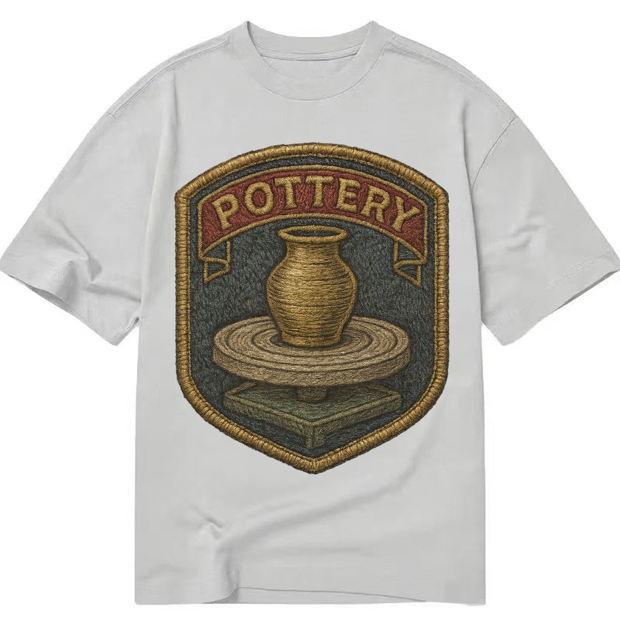 Pottery Wheel Classic T-shirt – Grey