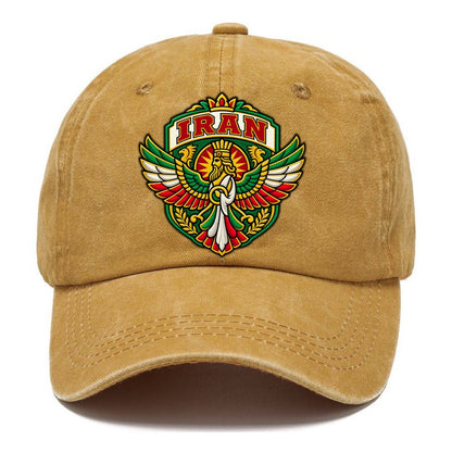 Iran Retro Badge Country Logos Classic Cap – Golden Harvest