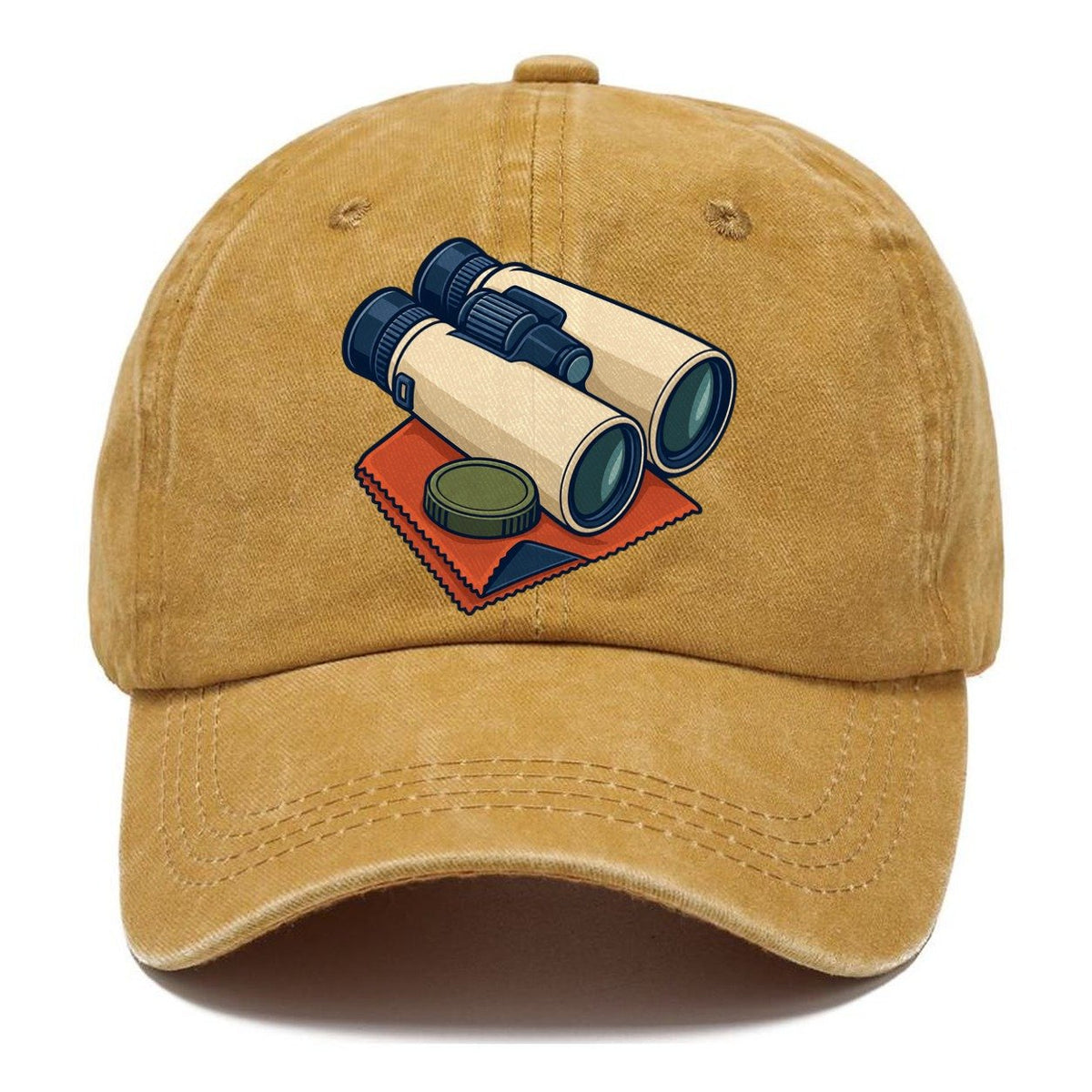 Binocular Field Kit Birdwatching Classic Cap – Golden Harvest