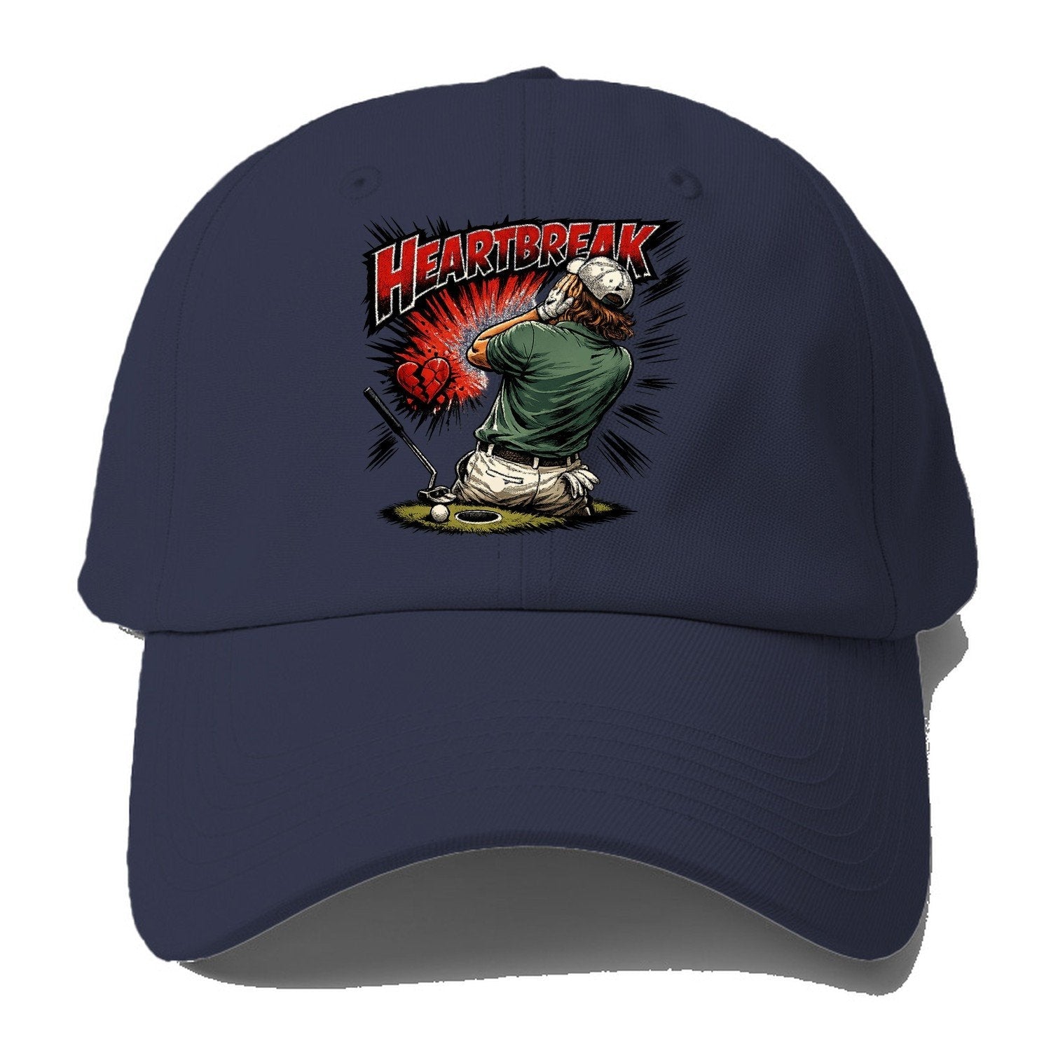 Golf Heartbreak Baseball Cap – Twilight Navy