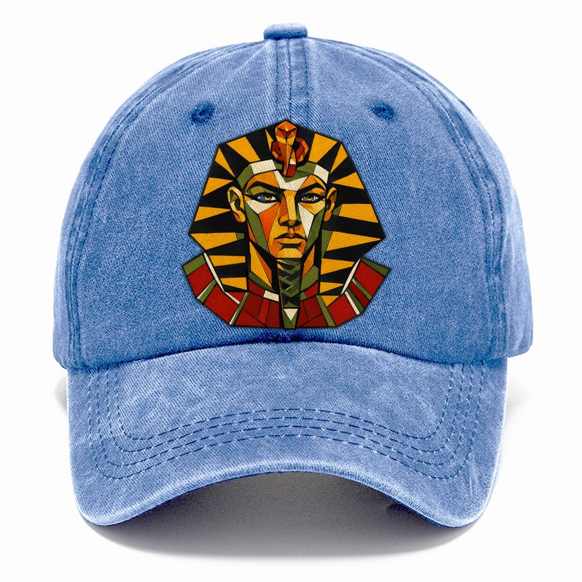 Pharaoh Nemes Portrait Classic Cap – Summer Sky
