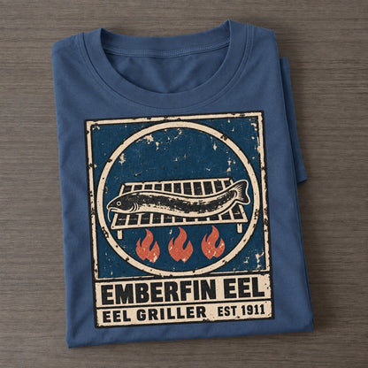 Emberfin Eel Griller Noren Trade Co Classic T-shirt – Twilight Navy