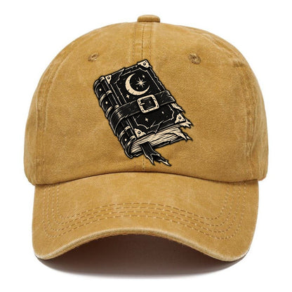 Clasped Spellbook Witch Magic Classic Cap – Golden Harvest