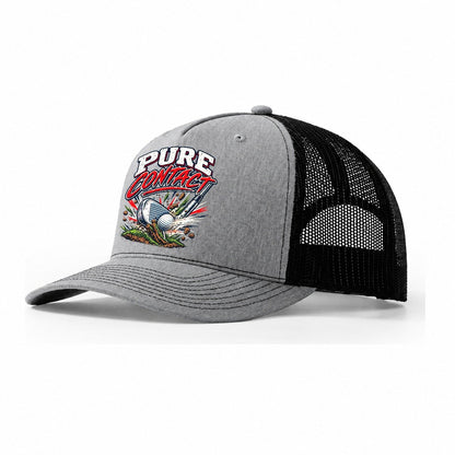 Pure Contact Golf Life Trucker Hat – Sport Grey Black