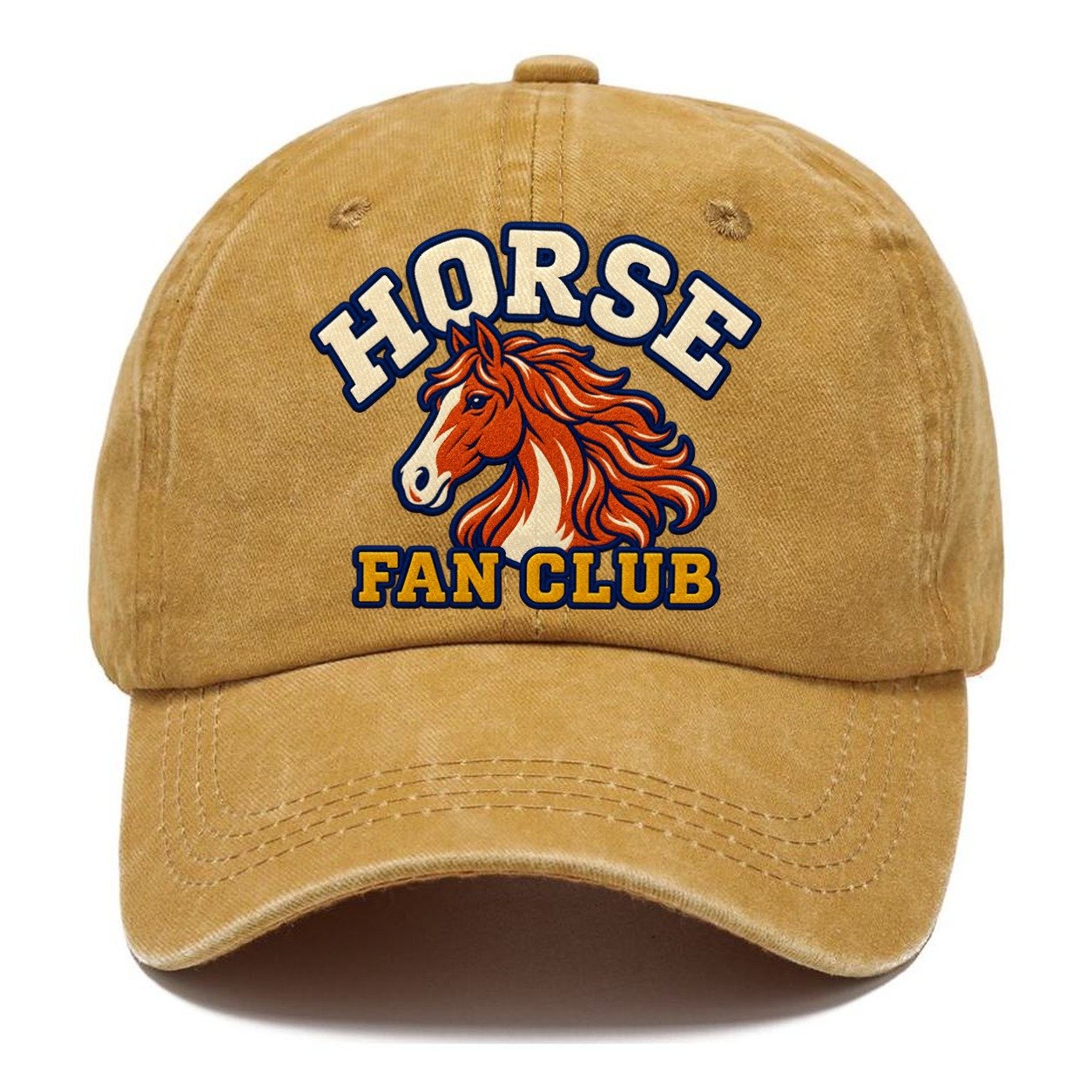 Horse Fan Club Classic Cap – Golden Harvest