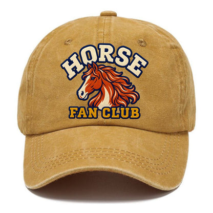 Horse Fan Club Classic Cap – Golden Harvest