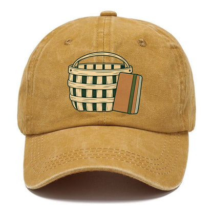 Basket And Field Notebook Foraging And Mycology Classic Cap – Golden Harvest