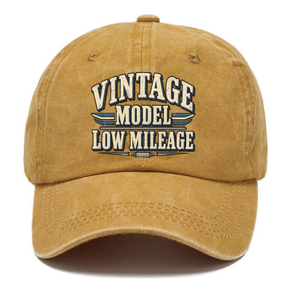 Vintage Model Low Mileage American Wit Classic Cap – Golden Harvest