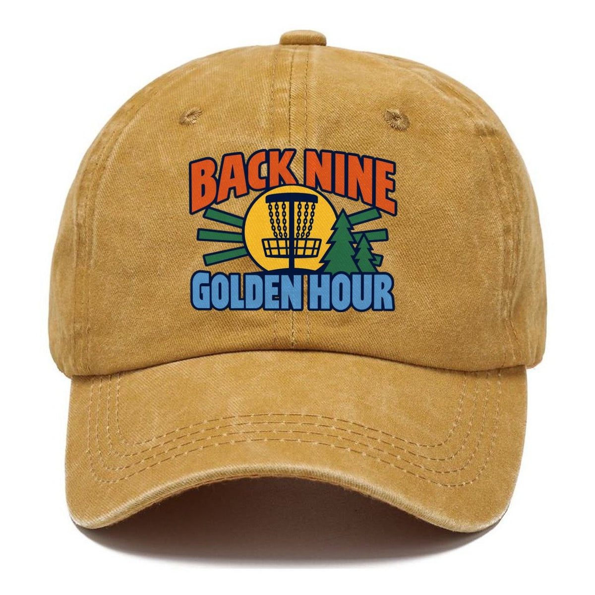 Back Nine Golden Hour Disc Golf Classic Cap – Golden Harvest