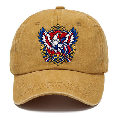 France Heraldic Crest Country Logos Classic Cap – Golden Harvest