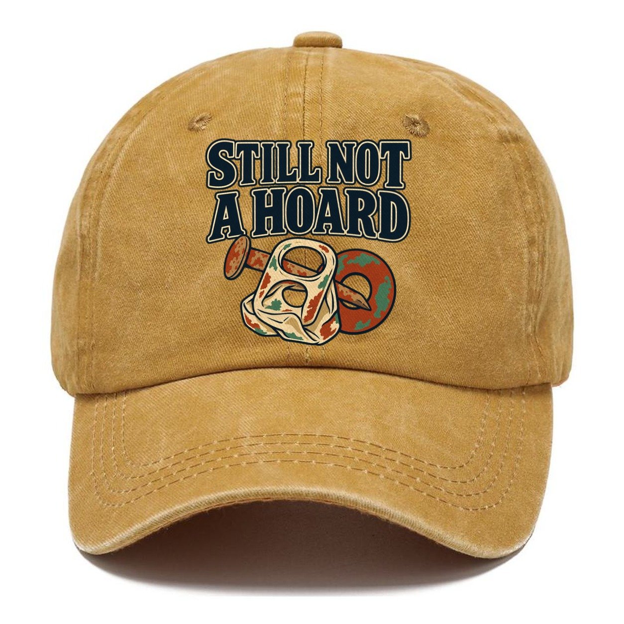 Still Not A Hoard Treasure Hunting Classic Cap – Golden Harvest