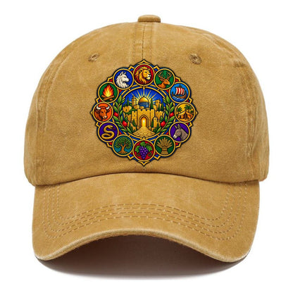 Twelve Tribes Wheel Jerusalem Classic Cap – Golden Harvest