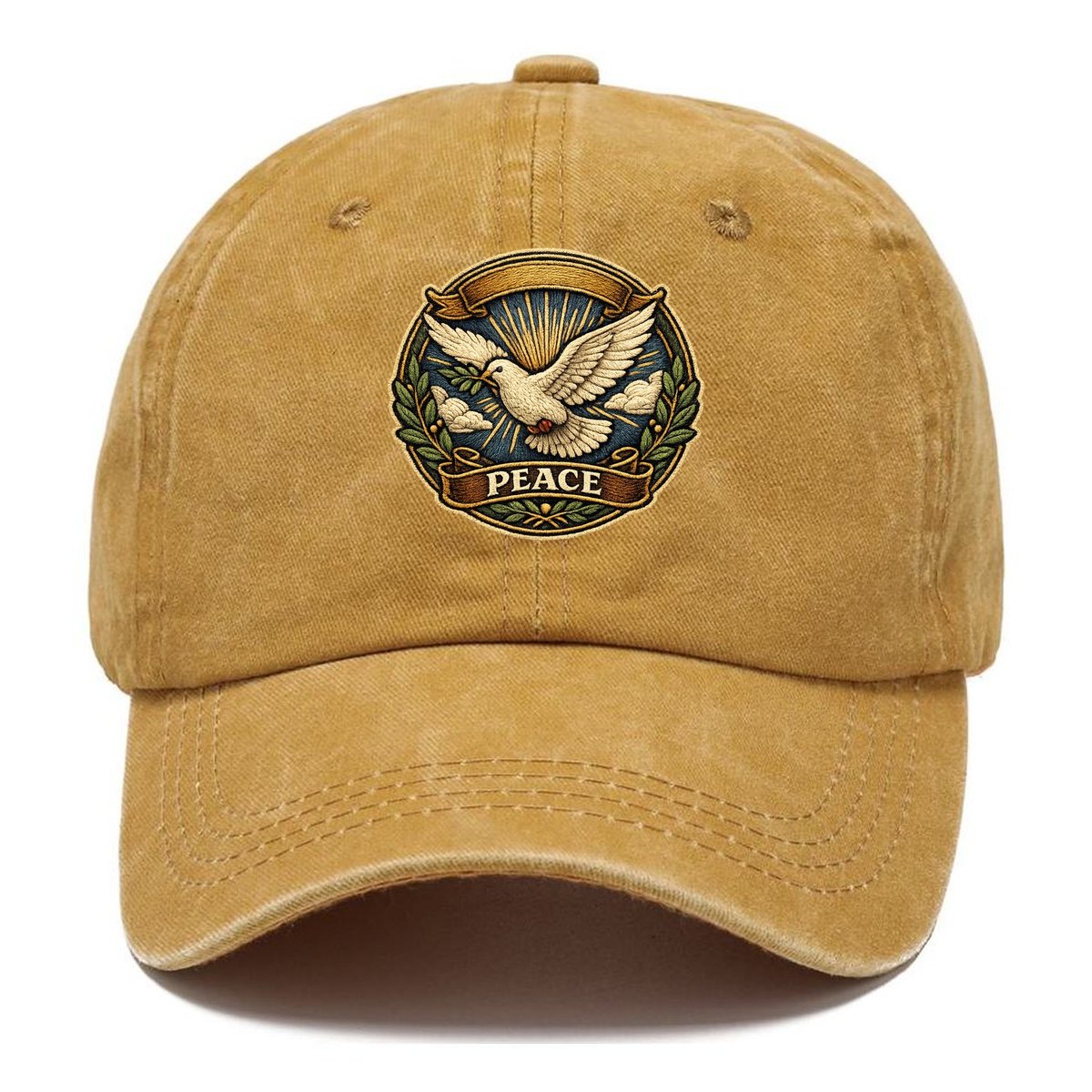 Peace Dove Classic Cap – Golden Harvest