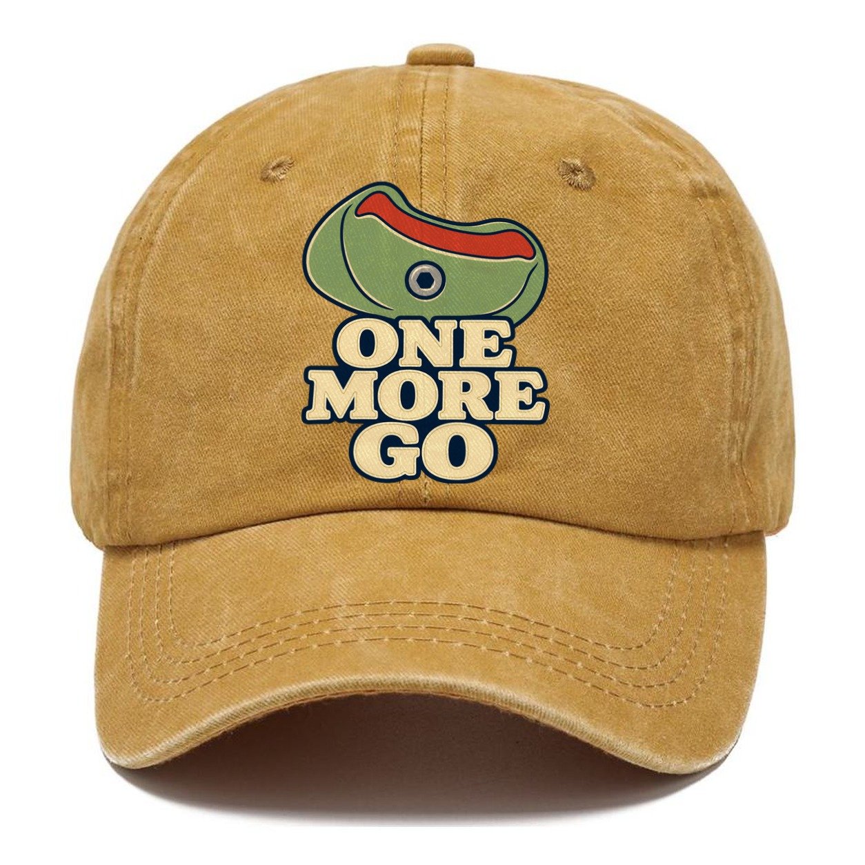 One More Go Rock Climbing Classic Cap – Golden Harvest