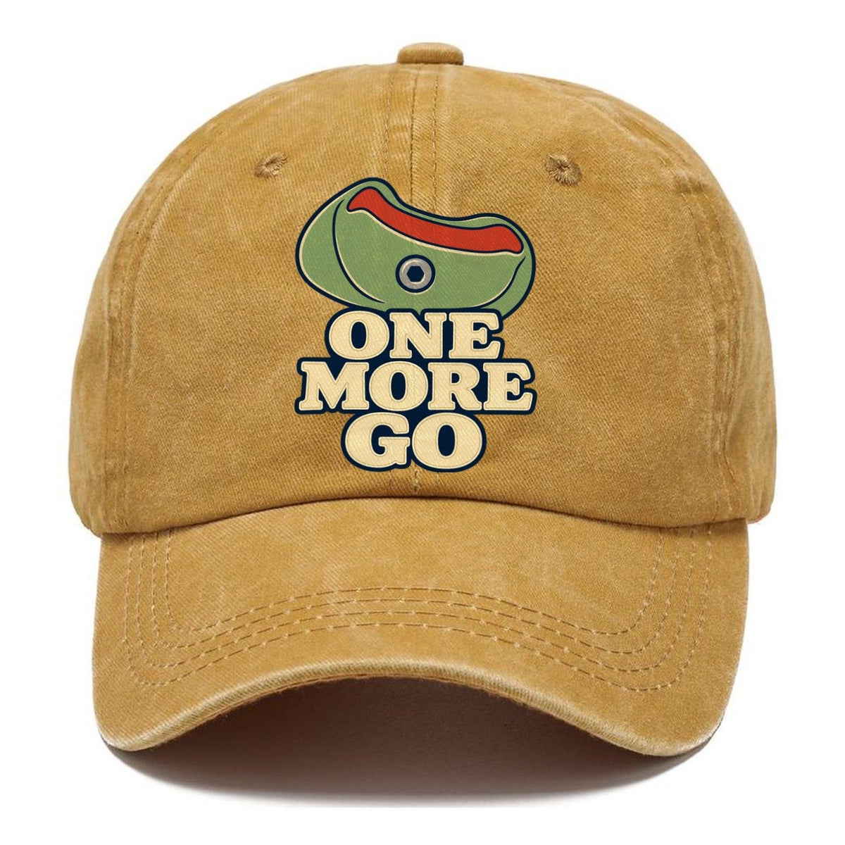 One More Go Rock Climbing Classic Cap – Golden Harvest